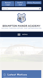 Mobile Screenshot of bramptonmanor.org